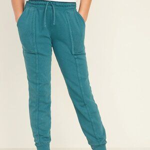 Garment-Dyed French Terry Utility Street Joggers